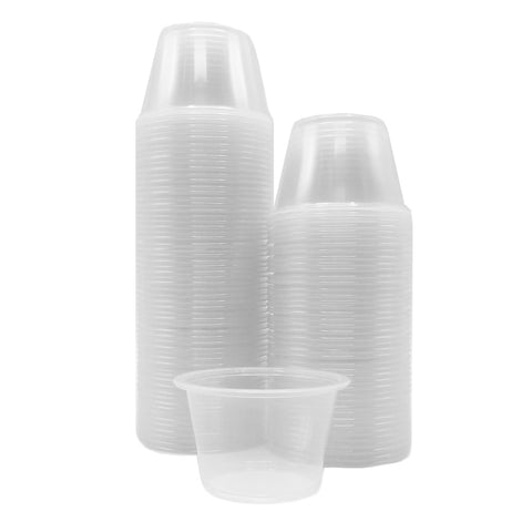 Portion Cup Medd Max LLC 4 oz. Polypropylene Clear Disposable #PC40