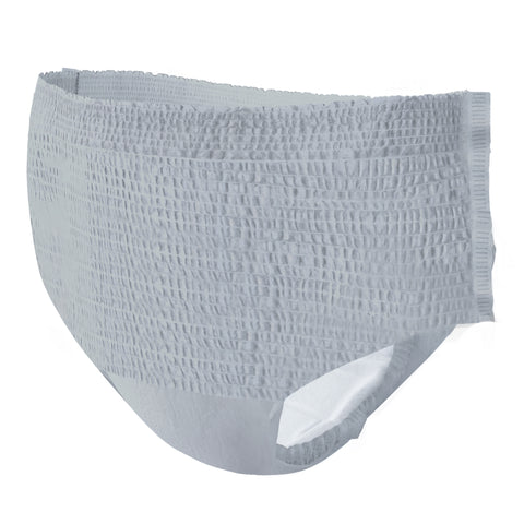 Absorbent Underwear McKesson Premium Discreet Heavy Pull On with Tear Away Seams Adult X-Large Male Disposable Heavy Absorbency #UWDS-XLGRAY