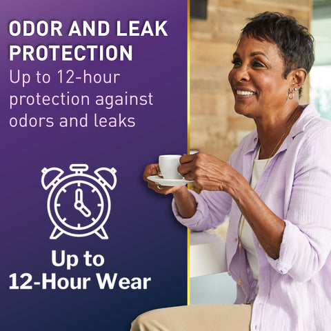 Absorbent Underwear McKesson Premium Discreet Maximum Pull On with Tear Away Seams Adult Small / Medium Female Disposable Heavy Absorbency #UWDM-SMPINK