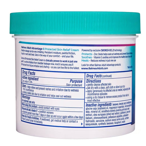 Skin Protectant Balmex® AdultAdvantage 12 oz. Jar Scented Cream #4600