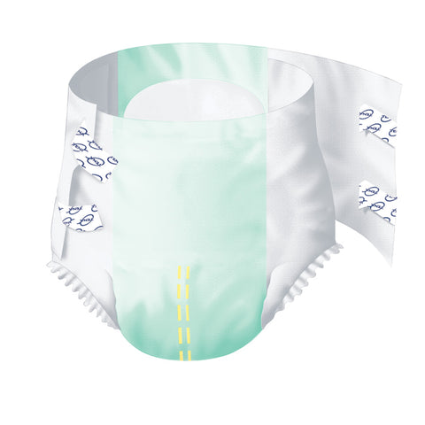 Incontinence Brief TENA® ProSkin™ Plus Adult Small Unisex Disposable Moderate Absorbency #101707