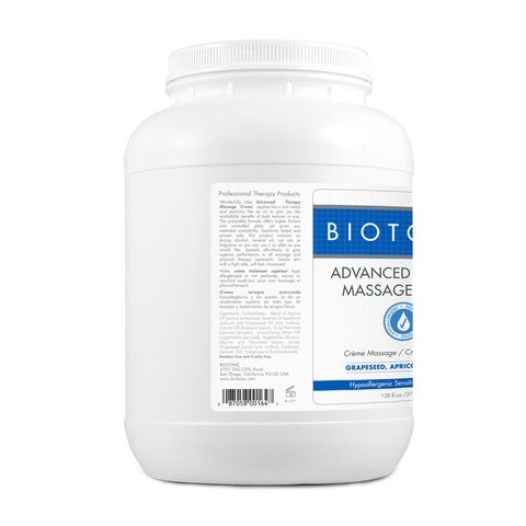 Massage Treatment BIOTONE® Advanced Therapy 1 gal. Jar Unscented Creme #ATC1G