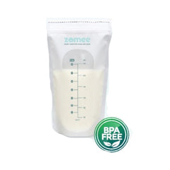 Breast Milk Storage Bag Zomee 8 oz. Plastic