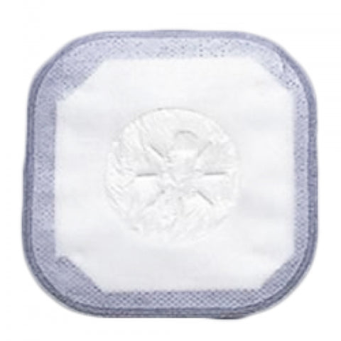 Hollister Stoma Cap 2 Inch, 11 cm Stoma, Transparent, Porous Cloth, Pre Sized #3184