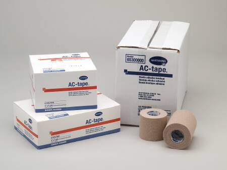 Athletic Tape AC-tape® Mid-Strength Adhesive Cotton  Tan NonSterile