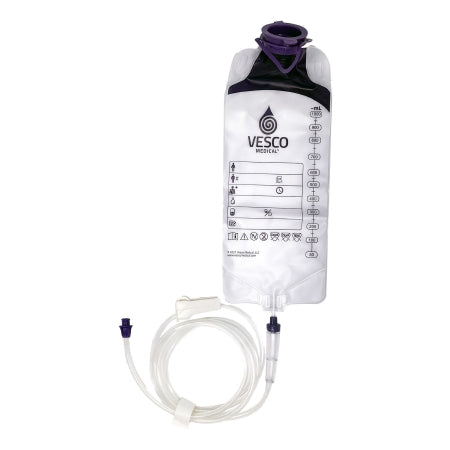 Gravity Feeding Bag Set with ENFit™ Connector 1000 mL