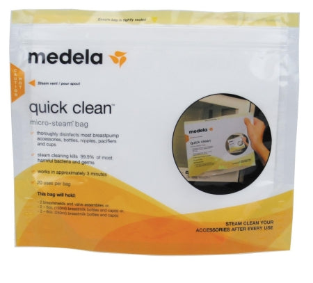 Micro-Steam™ Bags Medela Quick Clean™ For Breast Pump Accessories