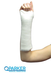 Padded Precut Splint Performance Splinting® 3 X 12 Inch Fiberglass White