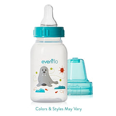 Baby Bottle Evenflo Classic Prints 4 oz. Polypropylene