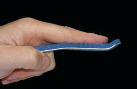 Finger Splint AliMed® Without Fastening Right Hand Blue / Silver