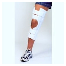 Knee Immobilizer Deluxe Three-Panel X-Large 12 Inch Length Left or Right Knee