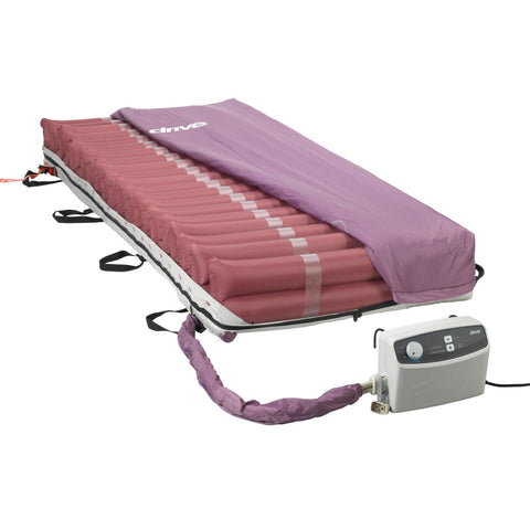 Drive Medical Med-Aire 8" Alternating Pressure and Low Air Loss Mattress System #14027