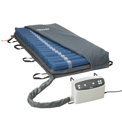 Drive Medical Med-Aire Plus 8" Alternating Pressure and Low Air Loss Mattress System #14029-84