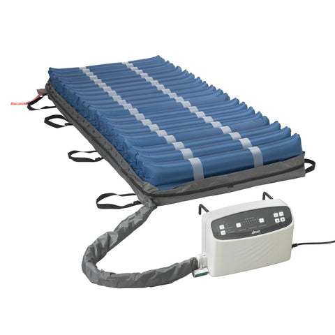 Drive Medical Med-Aire Plus 8" Alternating Pressure and Low Air Loss Mattress System #14029-84