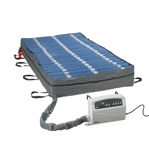 Drive Medical Med-Aire Plus 10" Bariatric Alternating Pressure and Low Air Loss Mattress Replacement System