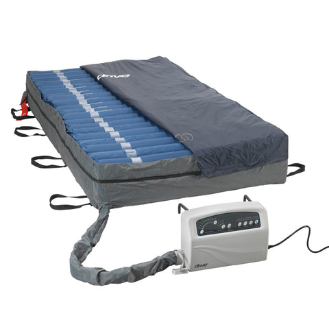 Drive Medical Med-Aire Plus 10" Bariatric Alternating Pressure and Low Air Loss Mattress Replacement System