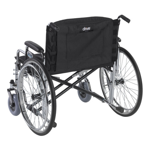 Drive Medical Adjustable Tension General Use Wheelchair Back Cushion #14301