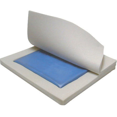 Drive Medical Gel "E" Skin Protection 3" Gel/Foam Wheelchair Cushion #14886