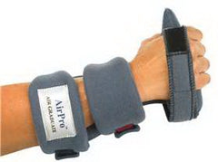 Air Graduate Wrist / Hand Splint OCSI AirPro™ Fabric Left or Right Hand Blue One Size Fits Most