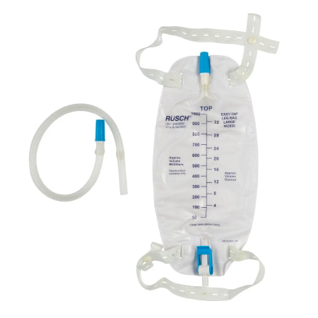 Urinary Leg Bag Easy Tap™ Anti-Reflux Valve Sterile Fluid Path 950 mL Vinyl