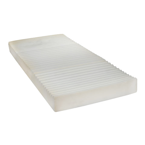 Drive Medical Delta® Ultra- Light 1000, Semi-Electric Bed with Half Rails and Therapeutic Support Mattress #15030BV-PKG-1-T