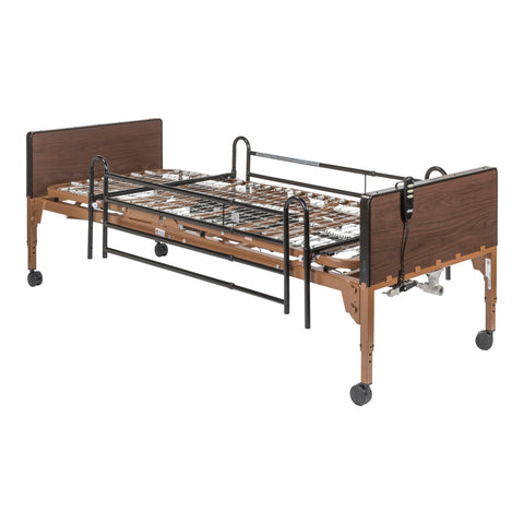 Drive Medical Delta® Ultra-Light 1000, Full-Electric Bed with Full Rails #15033BV-FR