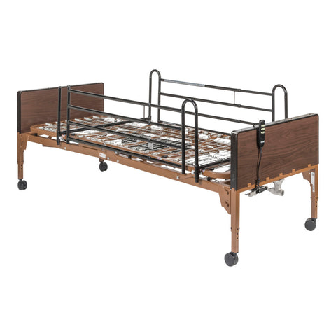 Drive Medical Delta® Ultra-Light 1000, Full-Electric Bed with Full Rails #15033BV-FR