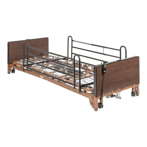 Delta® Ultra-Light 1000 Full-Electric Low Bed with Full Rails #15235BV-FR