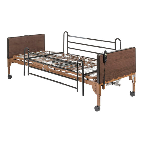 Delta® Ultra-Light 1000 Full-Electric Low Bed with Full Rails #15235BV-FR