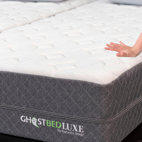 Ghostbed Luxe 13" Memory Foam Mattress with Adjustable Base