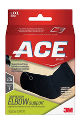 Elbow Support 3M™ Ace™ Large / X-Large Left or Right Elbow Black