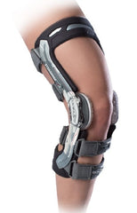 ACL Knee Brace A22™ Custom Brace Small D-Ring / Hook and Loop Strap Closure 15-1/2 to 18-1/2 Inch Thigh Circumference / 12 Inch Calf Circumference Left Knee