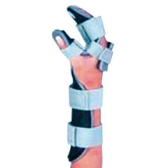 Resting Hand Orthosis Plastic Right Hand Blue Medium