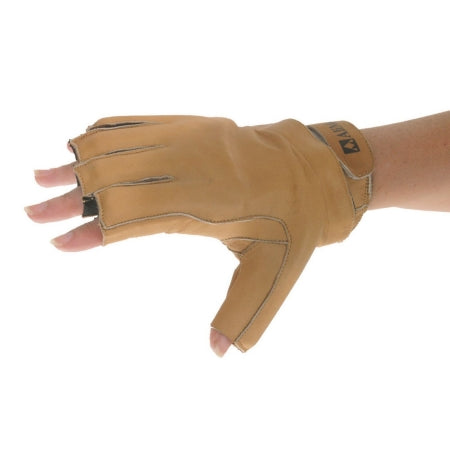 Radial Nerve Splint Robinson Hand-Based Glove Style / Low Profile Deerskin Right Hand Beige X-Large