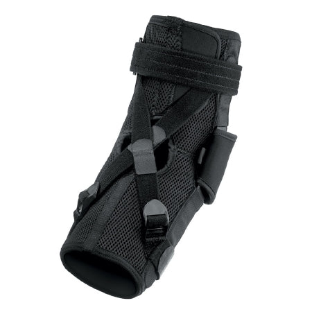 Elbow Brace Breg® HEX 2X-Large Hook and Loop Strap Closure Half-Wrap Sleeve Left or Right Elbow Black