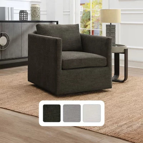 Marlow Fabric Swivel Chair