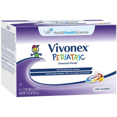 Pediatric Oral Supplement Vivonex® Pediatric Unflavored 1.7 oz. Individual Packet Powder Free Amino Acids Impaired GI Function