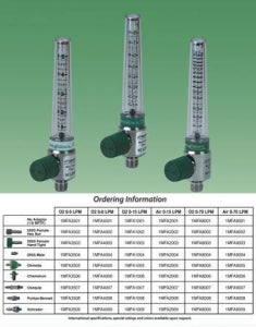 Oxygen Flow Meter Regulator