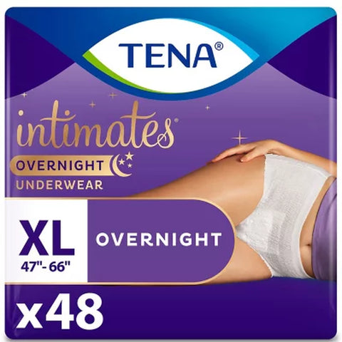 TENA Intimates Overnight Underwear, Choose Size