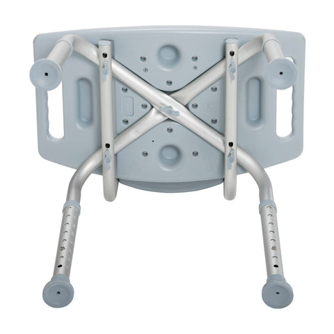 McKesson Bath Bench Without Arms, Removable Backrest, 300 lbs. Weight Capacity, #146-RTL12202KDR