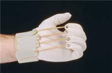 Finger Glove Flexion Small / Medium Left or Right Hand White