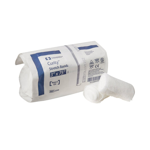 Conforming Bandage Curity™ Cotton / Polyester 1-Ply  Roll Shape NonSterile