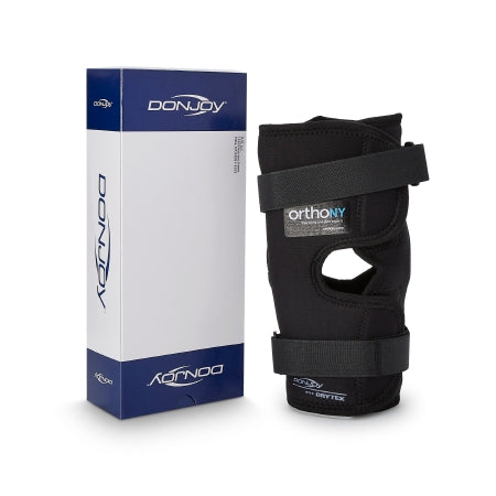 Knee Brace DonJoy® Economy X-Large Hook and Loop Strap Closure 23-1/2 to 26-1/2 Inch Circumference Left or Right Knee