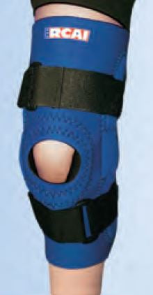 Knee Brace Pediatric X-Small D-Ring / Hook and Loop Strap Closure 11 to 12 Inch Knee Circumference Left or Right Knee