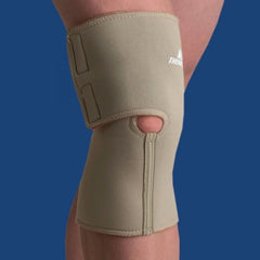 Arthritic Knee Support Thermoskin® Large Hook and Loop Closure 14-1/2 to 15-3/4 Inch Below Patella Circumference Left or Right Knee