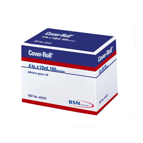 Dressing Retention Tape with Liner Cover-Roll® Stretch Nonwoven Polyester  White NonSterile