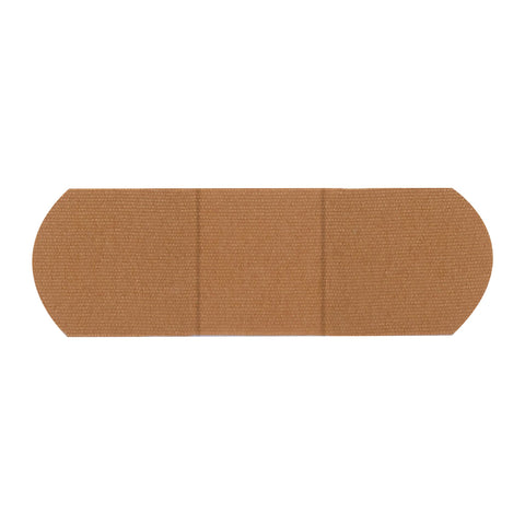 Adhesive Strip American® White Cross  Fabric Rectangle Tan Sterile
