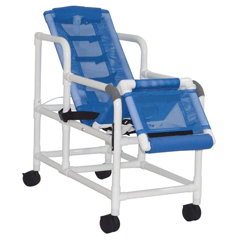 MJM International MJM Tilt Reclining Shower Chair With Sling Seat #193-TIS-LR-SL