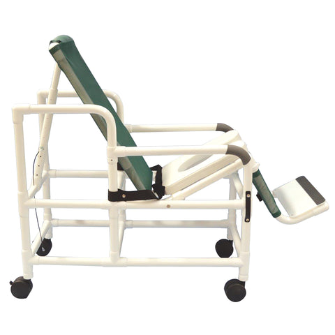 MJM International MJM-Tilt Shower/Commode Chair #193-TIS