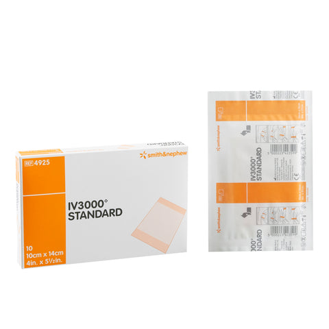 Catheter Securement Dressing IV3000™ Film 4 X 5 Inch Sterile